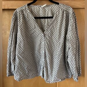 Deiji Studios 3/4 Sleeve Blouse